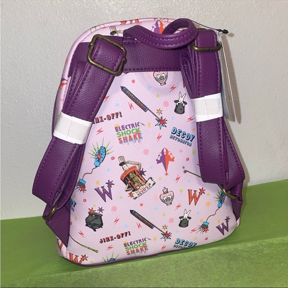 Exclusive Loungefly Harry Potter Weasley and Weasley Joke Shop Mini Backpack main image 7
